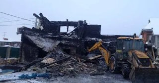 Демонтаж сгоревших зданий в Краснокаменске | Сварной-Ксн - снос после пожара от 1042 рублей